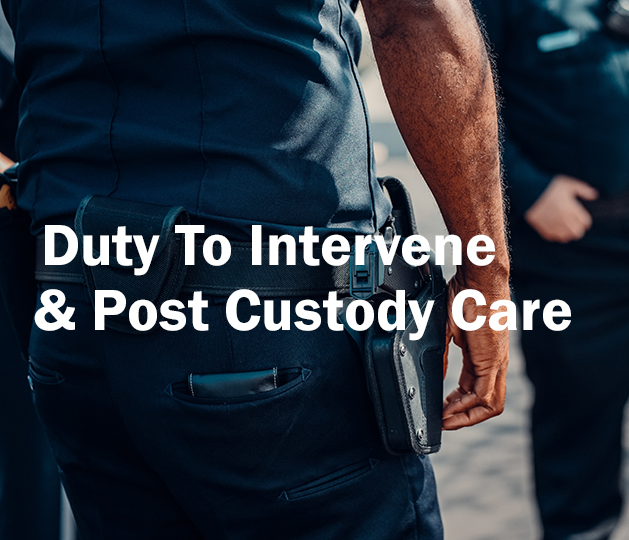 Duty to Intervene and Post Custody Care