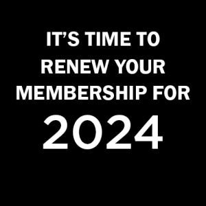 Graphic announcing, "It's time to renew your membership for 2024."
